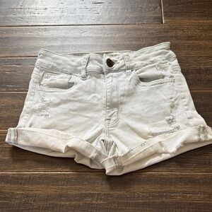 American Eagle Outfitters Light Denim Jean Shorts